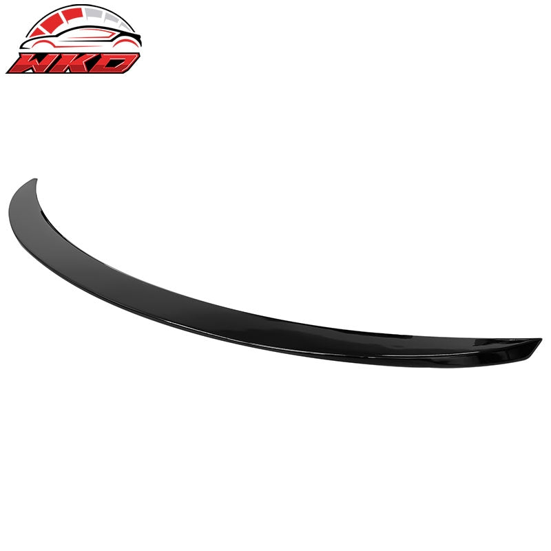 Fits 17-22 Infiniti Q60 X Style Highkick Rear Trunk Spoiler Wing ABS Gloss Black