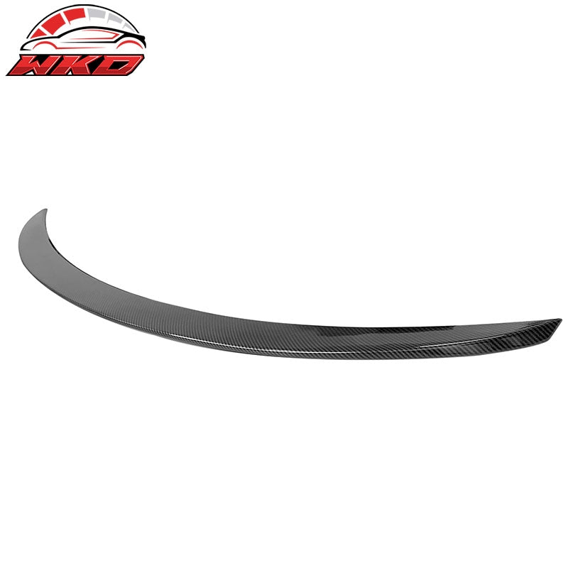 Fits 17-22 Infiniti Q60 X Style Rear Trunk Spoiler Wing ABS Carbon Fiber Print