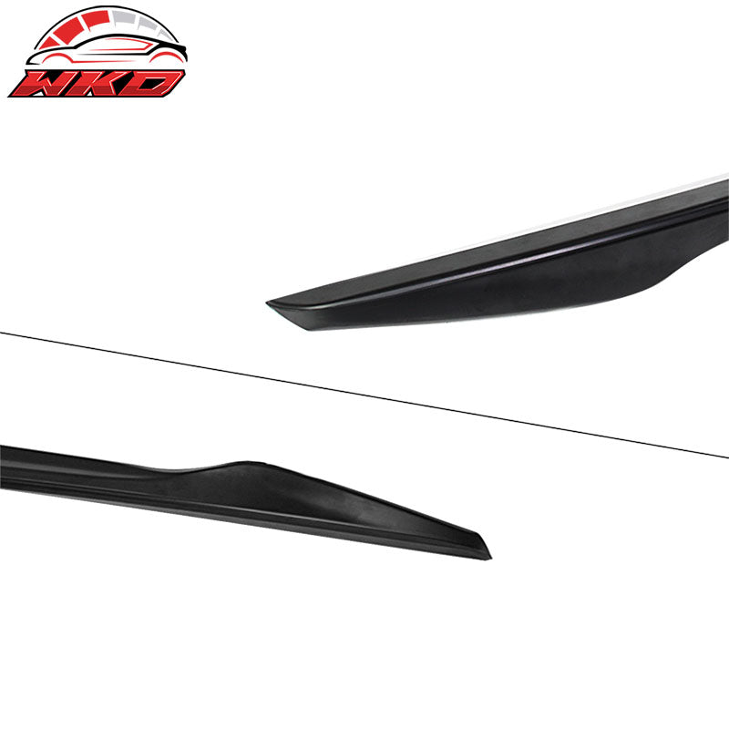Fits 14-24 Infiniti Q50 OE Style Rear Trunk Lid Spoiler Wing Lip Unpainted ABS