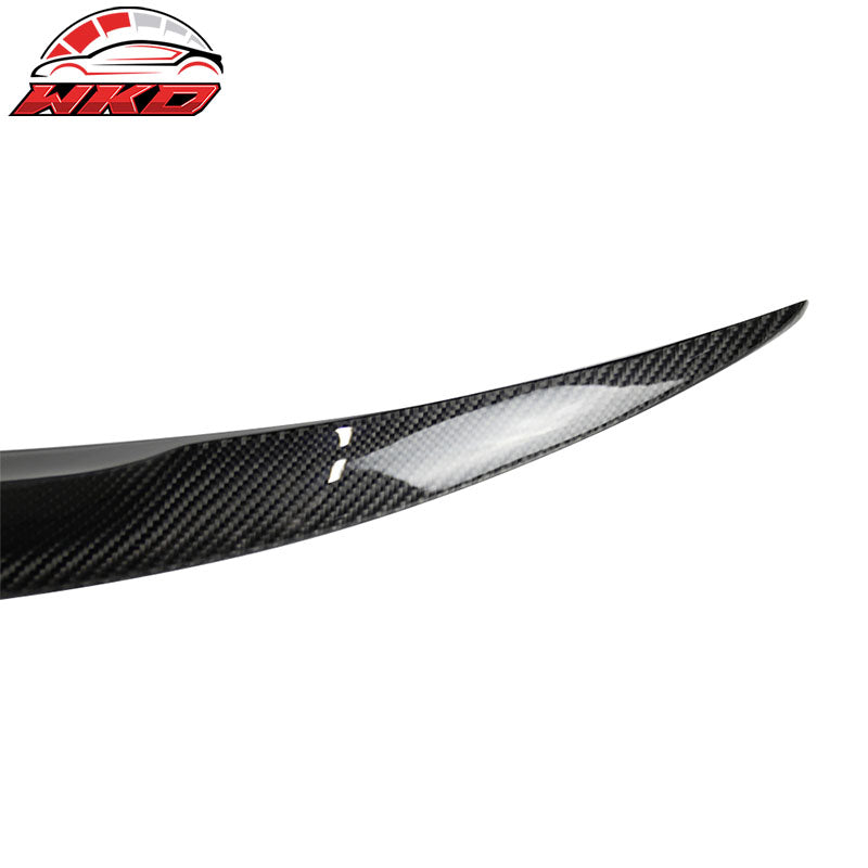 Fits 14-24 Infiniti Q50 Performance Style Rear Trunk Spoiler Matte Carbon Fiber