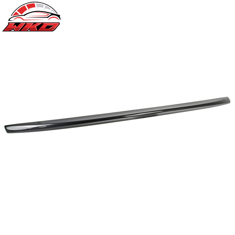 Fits 14-24 Infiniti Q50 IKON Style Carbon Fiber CF Rear Trunk Spoiler Wing Lip
