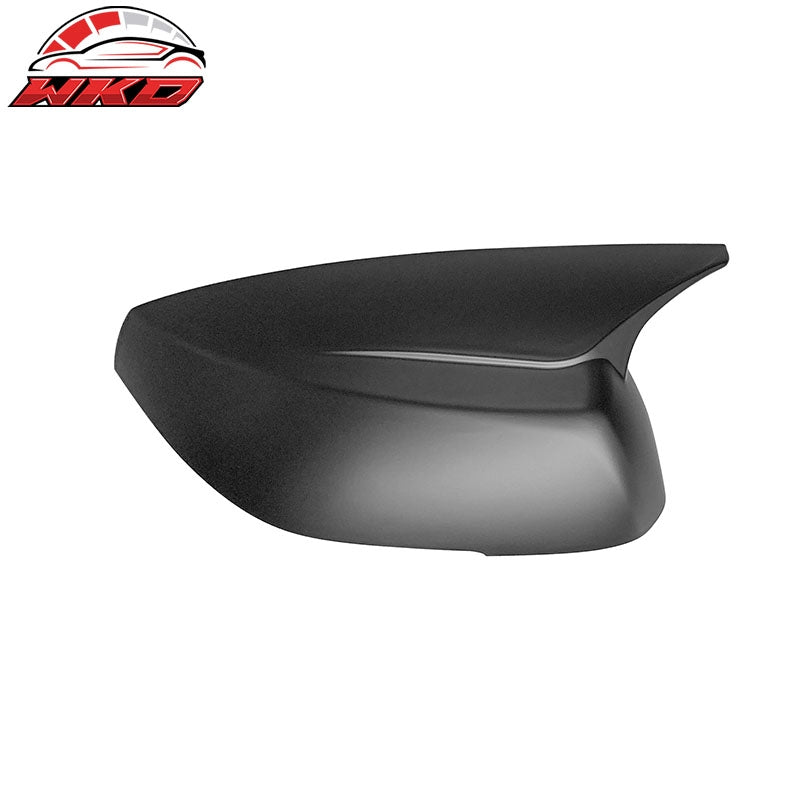 Fits 14-23 Infiniti Q50 Q60 Q70 QX30 Matte Black Rear View Side Mirror Cover Cap