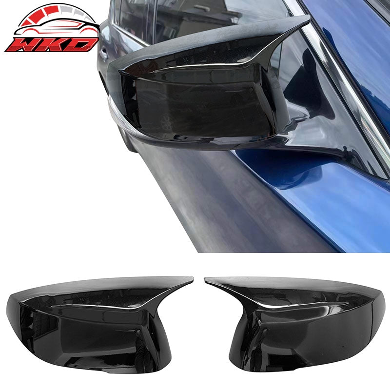Wholesale 14-23 Infiniti Q50 Q60 Q70 QX30 Gloss Black Rear View Side Mirror Cover Cap