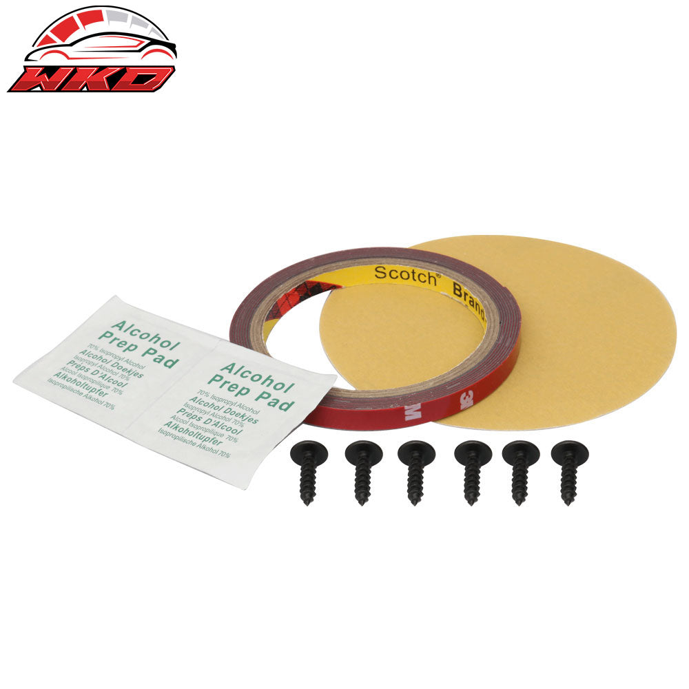 Double Sided Tape 3M Adhesive Automotive Mounting Screws Installation Kit
