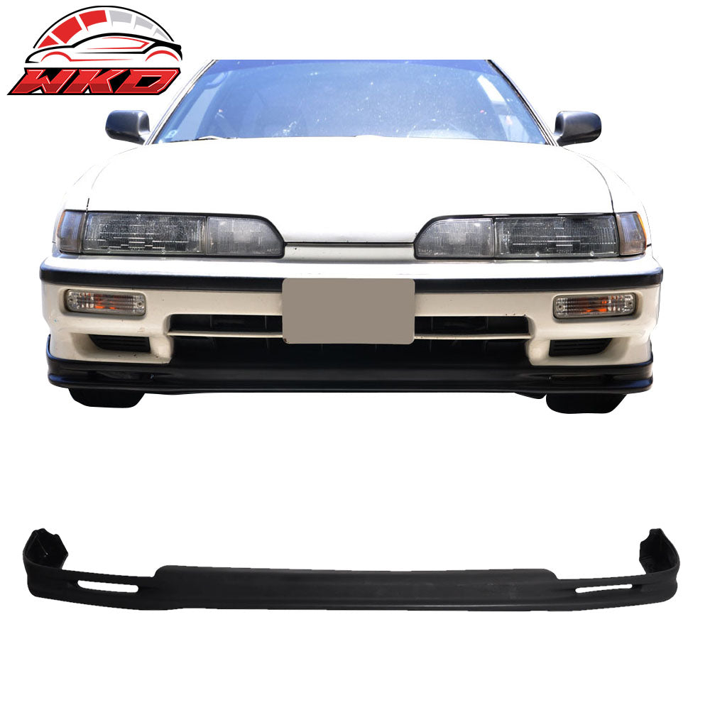 Fits 90-91 Acura Integra Mugen Style Front Bumper Lip Spoiler - PU