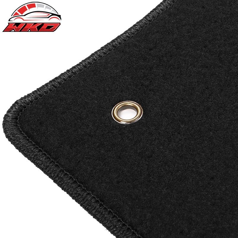 Fits 18-23 Jaguar E-Pace Front Rear Car Floor Mats Liner Carpets Set Nylon Black