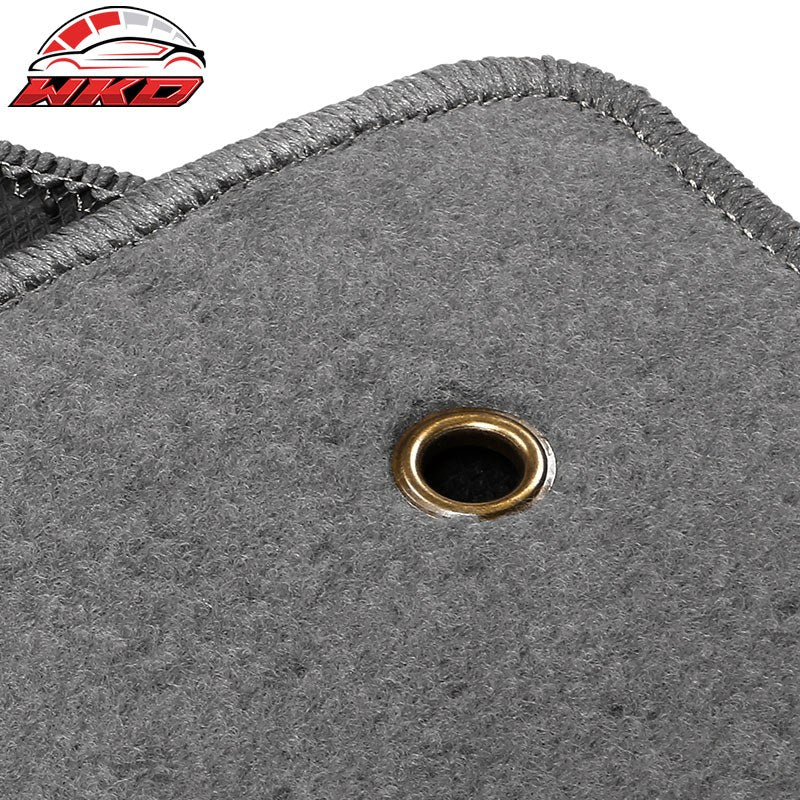 Fits 18-23 Jaguar E-Pace Front Rear Car Floor Mats Liner Carpets Set Nylon Gray