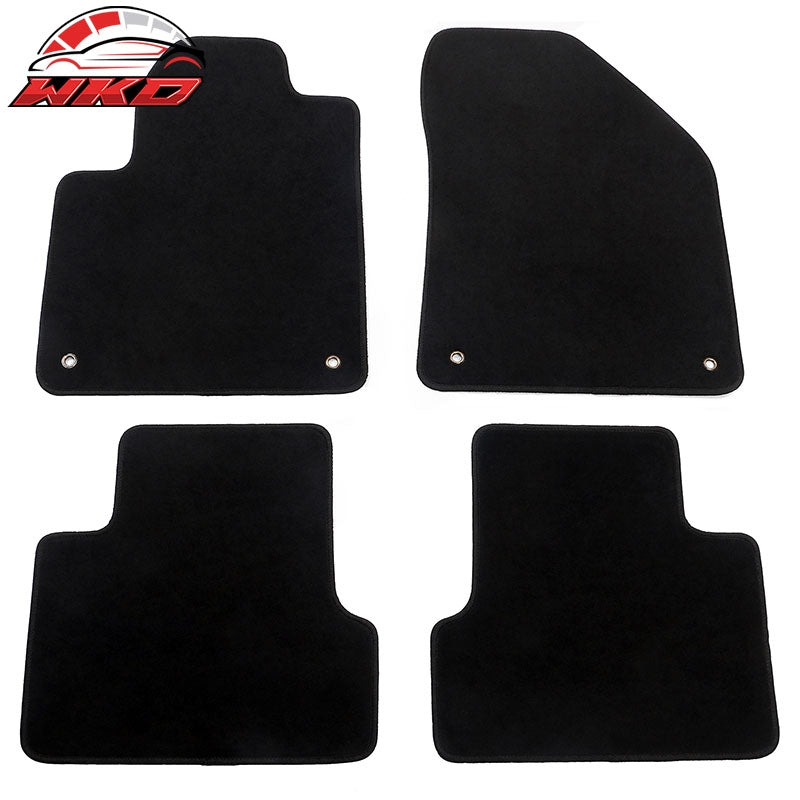 Wholesale 14-23 Jeep Cherokee Anti-Slip Front Rear Floor Mats Carpet Nylon 4PCS Black