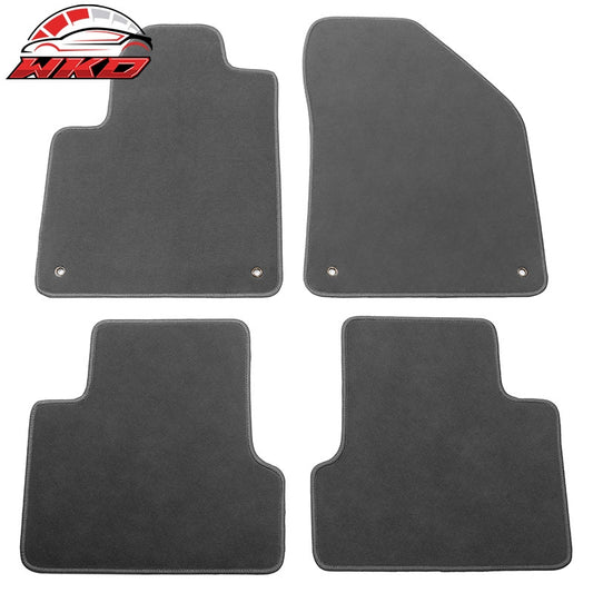 Wholesale 14-23 Jeep Cherokee Anti-Slip Front Rear Floor Mats Carpet Nylon 4PCS Gray