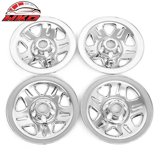 Wholesale 93-01 Jeep Cherokee 97-01 Wrangler 15" Wheel Covers Chrome Hubcaps Rim 4PCS
