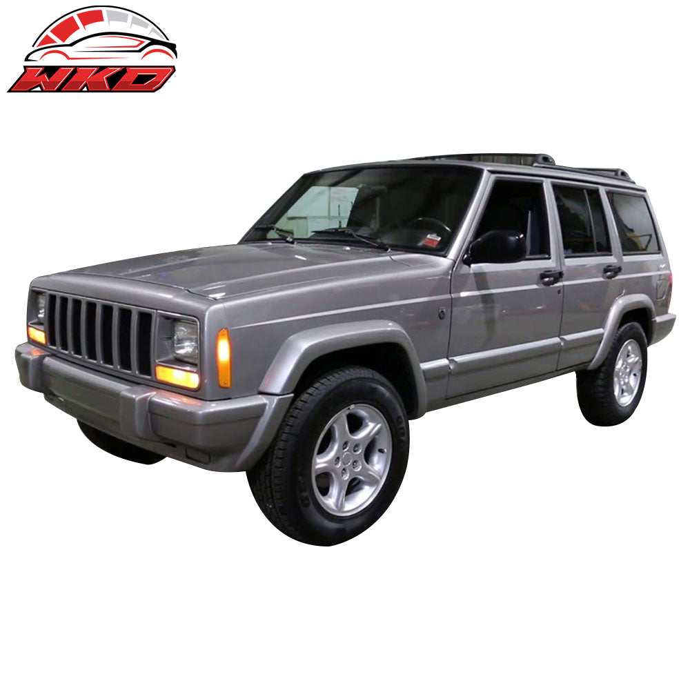 Fits 84-01 Jeep Cherokee 3 Inch Stainless Steel Side Steps Running Boards