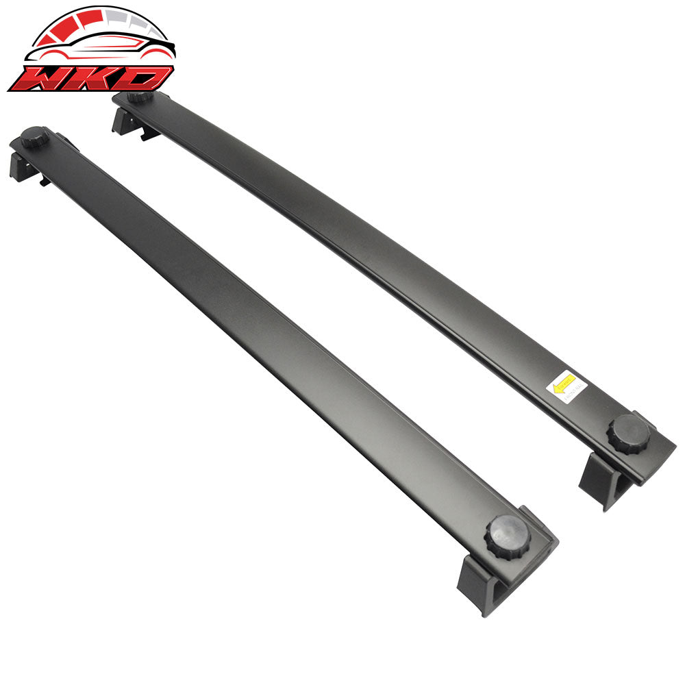 Fits 06-10 Jeep Commander OE Black Roof Rack Cross Bars Luggage Carrier Set Kits