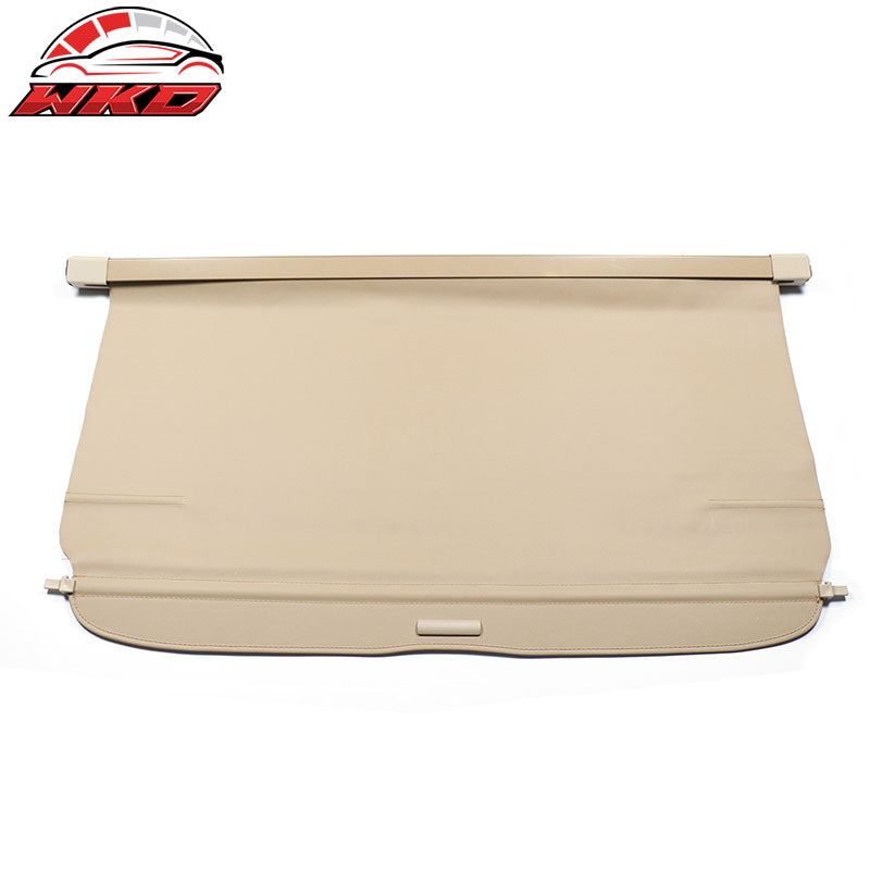 Fits 07-16 Jeep Compass 07-17 Patriot Tonneau Cover Retractable Rear Cargo Beige