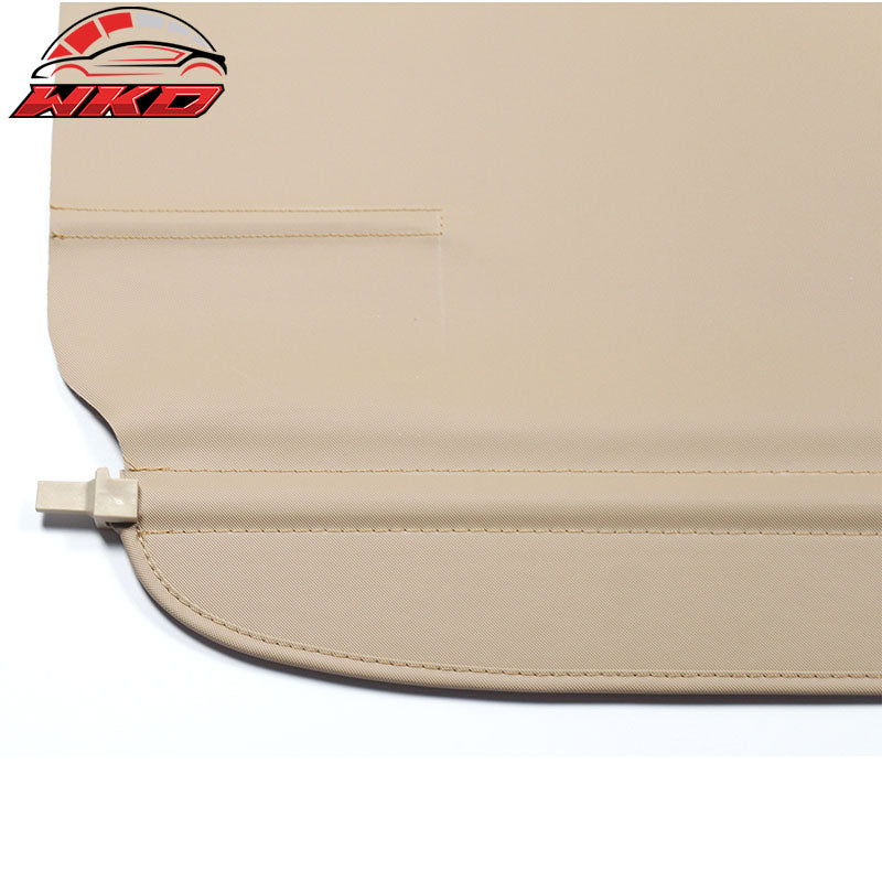 Fits 07-16 Jeep Compass 07-17 Patriot Tonneau Cover Retractable Rear Cargo Beige