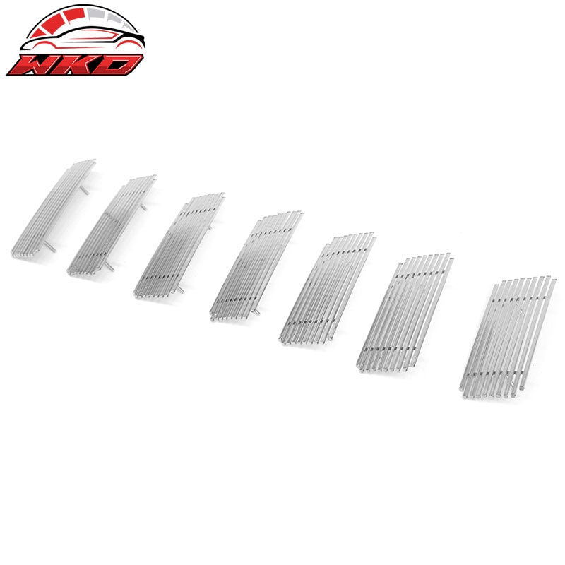 Fits 2011-2013 Jeep Grand Cherokee Billet Style Grille Chrome Stainless Steel