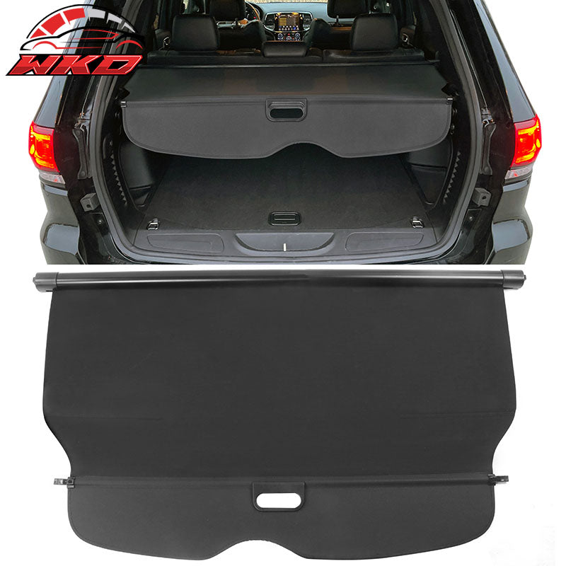Wholesale 11-21 Grand Cherokee Black Cargo Cover Retractable Security Luggage Shade