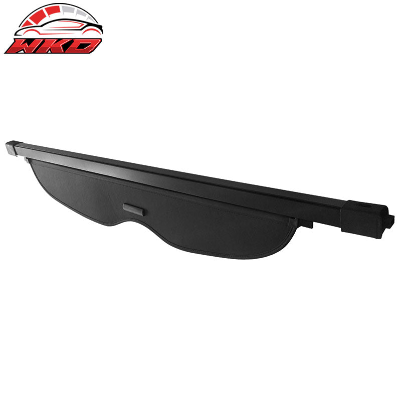 Fits 11-21 Grand Cherokee Black Cargo Cover Retractable Security Luggage Shade