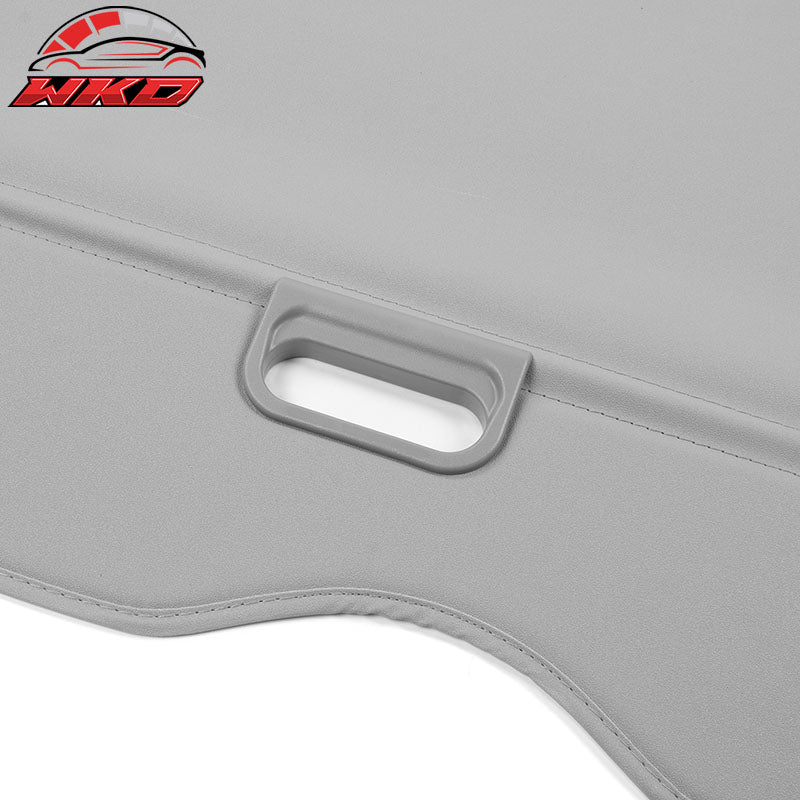 Fits 11-21 Grand Cherokee Grey Cargo Cover Retractable Security Luggage Shade