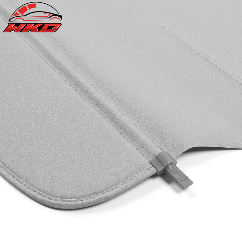 Fits 11-21 Grand Cherokee Grey Cargo Cover Retractable Security Luggage Shade