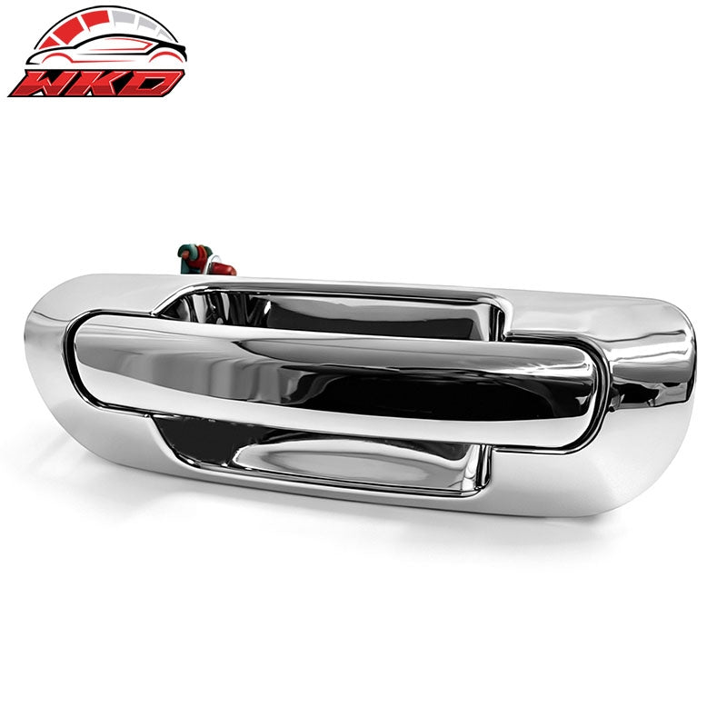 Fits 99-04 Jeep Grand Cherokee Chrome ABS Rear Tailgate Door Handle Cover Cap