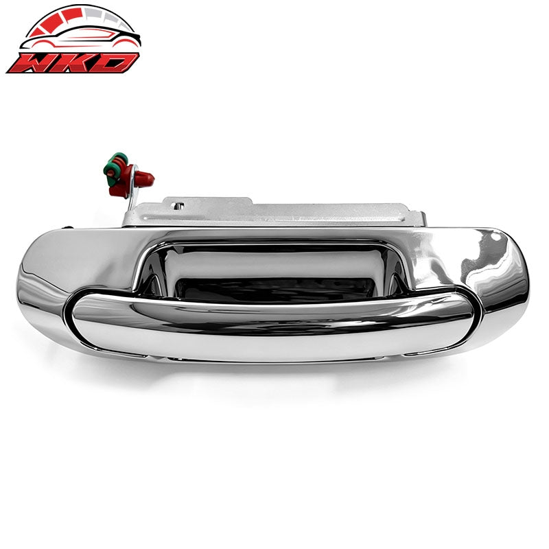 Fits 99-04 Jeep Grand Cherokee Chrome ABS Rear Tailgate Door Handle Cover Cap