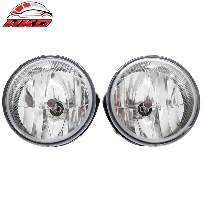 Wholesale 04-10 Jeep Grand Cherokee Front Bumper Fog Lights Lamp Assembly Clear Lens - Wikond Auto