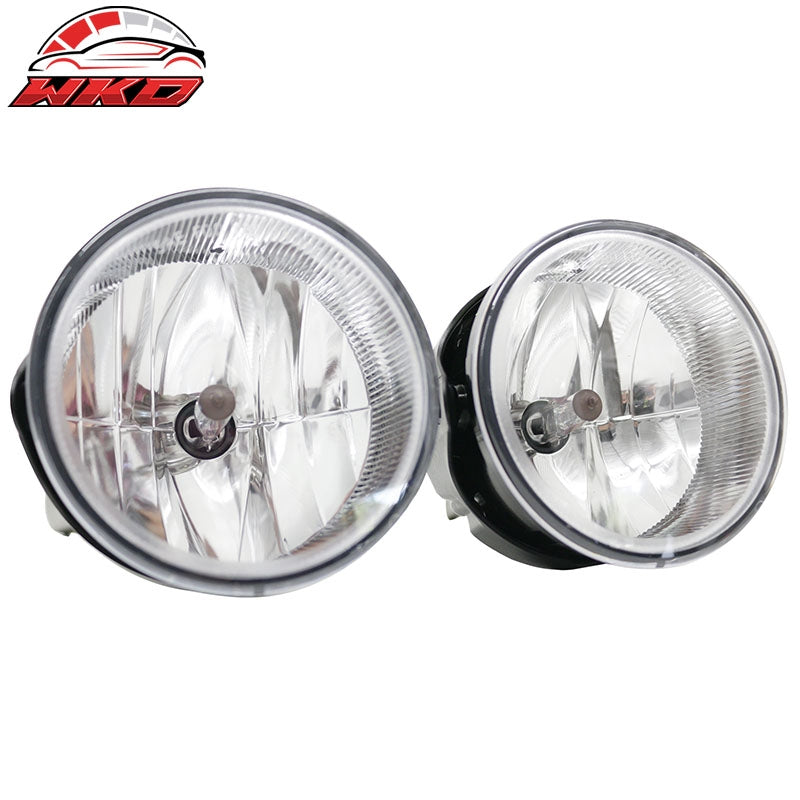 Wholesale 04-10 Jeep Grand Cherokee Front Bumper Fog Lights Lamp Assembly Clear Lens - Wikond Auto