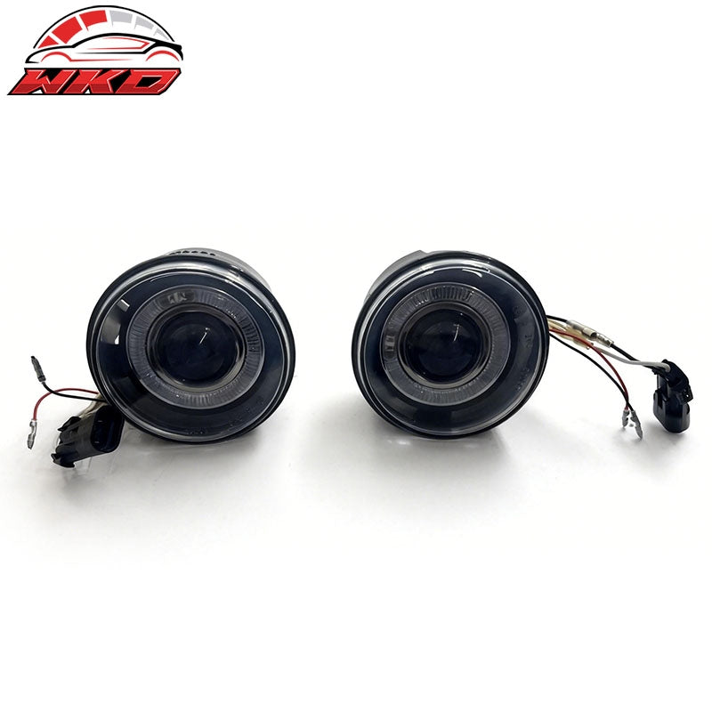 Wholesale 04-10 Jeep Grand Cherokee Front Bumper Fog Lights Lamps Black Housing 2PCS