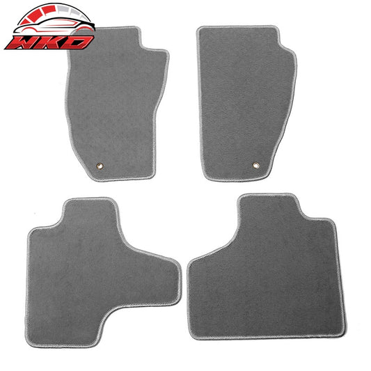 Wholesale 08-13 Jeep Liberty Car Floor Mats Liner Front Rear Nylon Grey Carpets 4PC