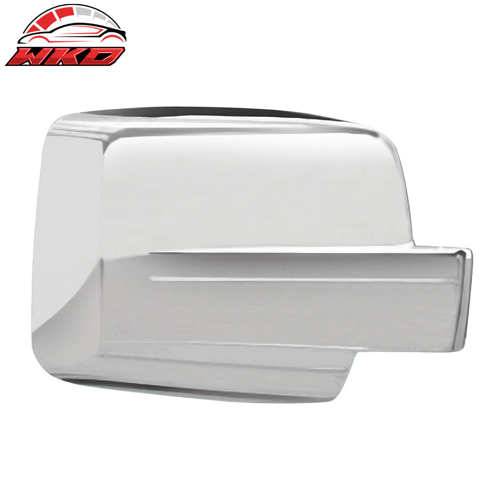 Wholesale 07-17 Jeep Patriot 2PCS Side Rearview Mirror Cover Cap Replacement Chrome