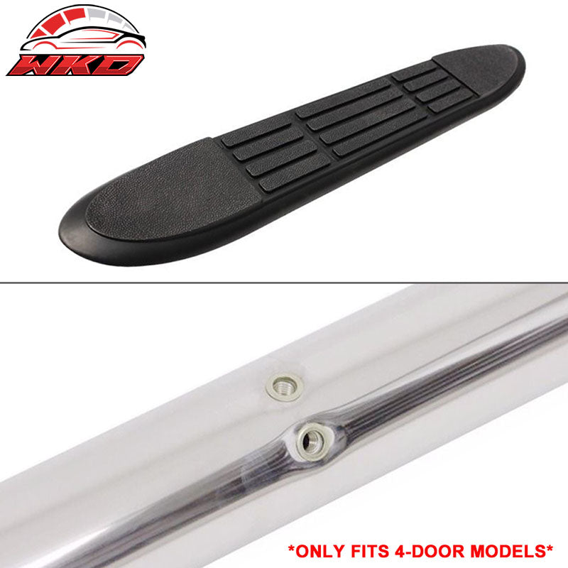 Fits 07-18 Jeep Wrangler JK 4Dr 3" Side Step 2PCS Running Boards