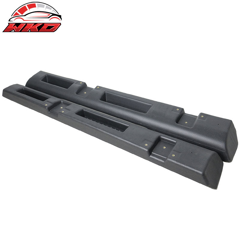 Fits 07-18 Jeep Wrangler 2DR OE Style Running Board Side Step Nerf Bars Pair PP
