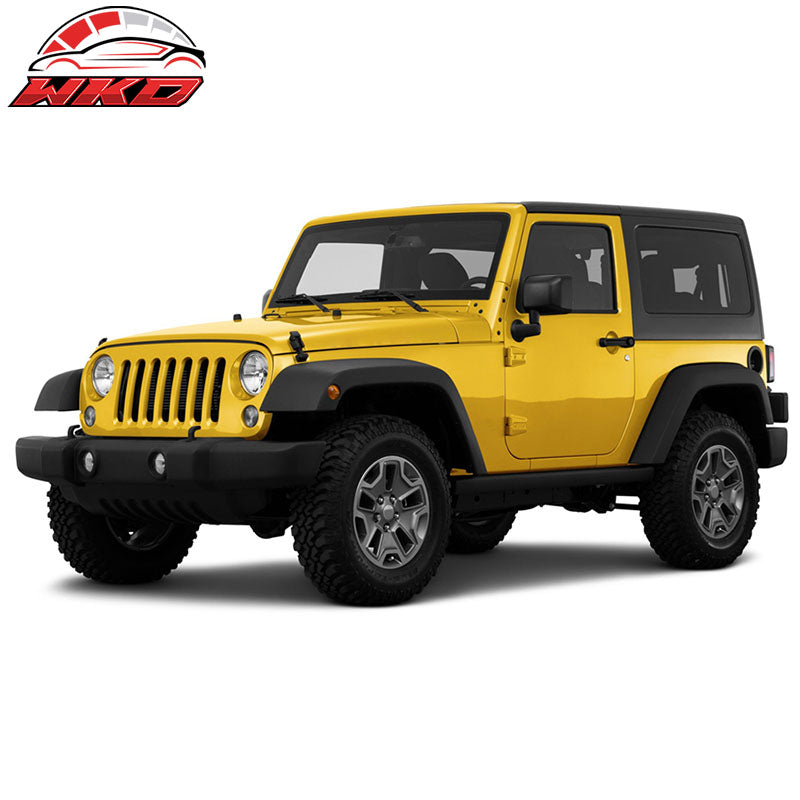 Fits 07-18 Wrangler 2 Door 3 inch S/S Stainless Steel Side Steps Running Boards