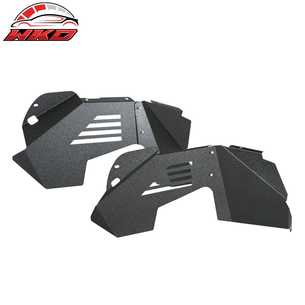 Wholesale 07-18 Jeep Wrangler JK Steel Powder Coated Front Inner Fender Liners