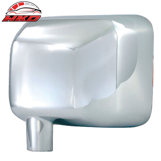 Wholesale 07-18 Jeep Wrangler 2PCS Side Rearview Mirror Cover Cap Replacement Chrome