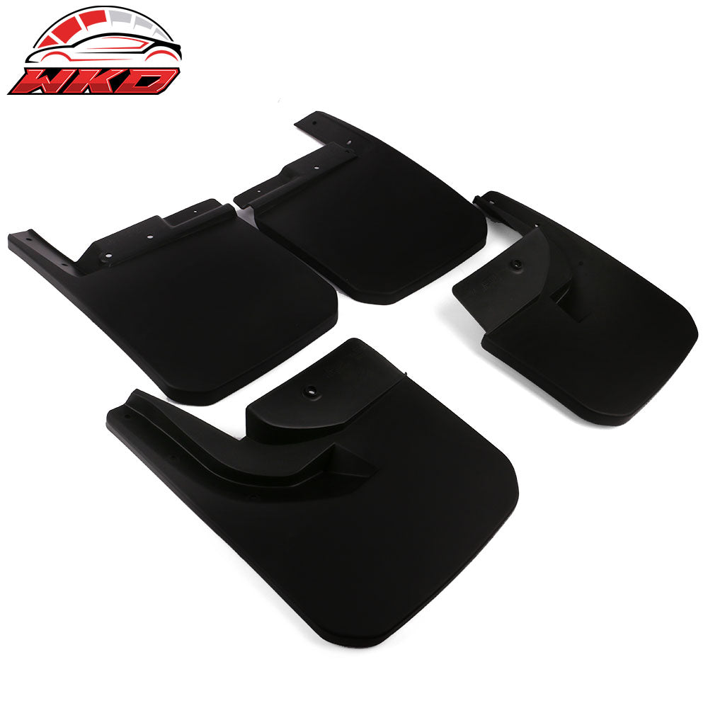 Fit 18-19 Jeep Wrangler JL JLU 4PC Set Front Rear Mud Flaps Splash Guard Flares