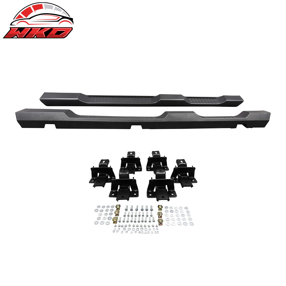 Fits 07-18 Jeep Wrangler 4Dr OE Style 2PCS Running Boards Side Step Nerf Bars