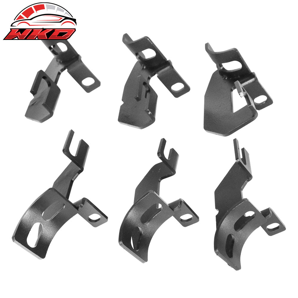 Fits 07-18 Jeep Wrangler 4Dr BCK Style Side Step Bars