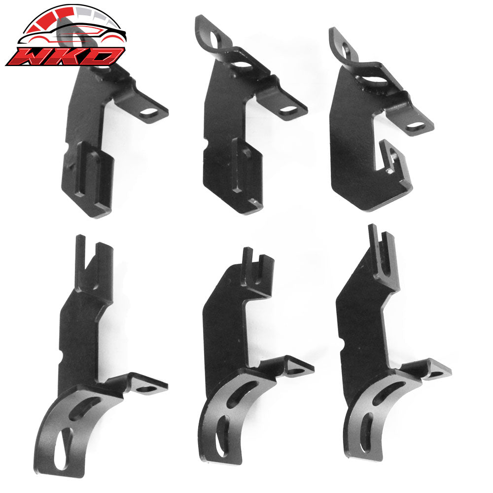 Fits 07-18 Jeep Wrangler 4Dr BCT Style Side Step Bars