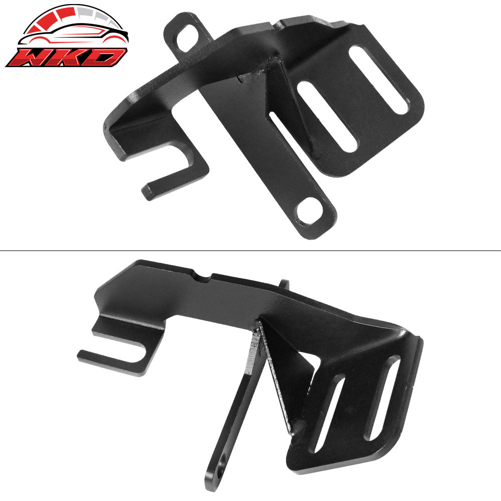 Fits 07-18 Jeep Wrangler 4Dr BZ Style Side Step Bars