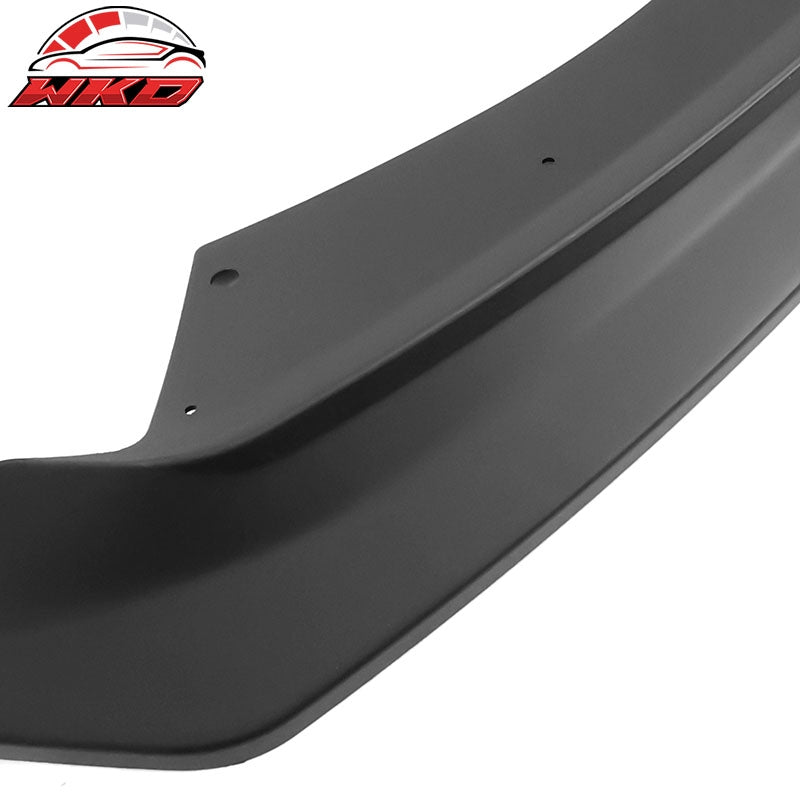 Fits 21-24 Kia K5 GT-Line RD Style 4PCS Front Bumper Lip Spoiler PP Matte Black