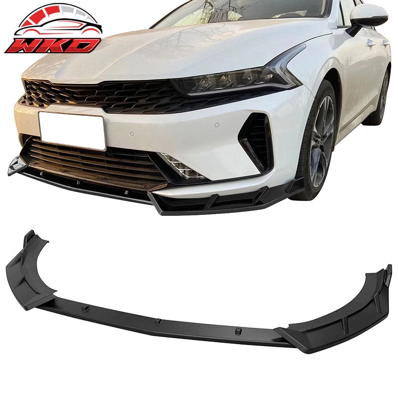 Wholesale 2021-2024 Kia K5 IKON Style 3PCS Front Bumper Lip Spoiler PP Matte Black