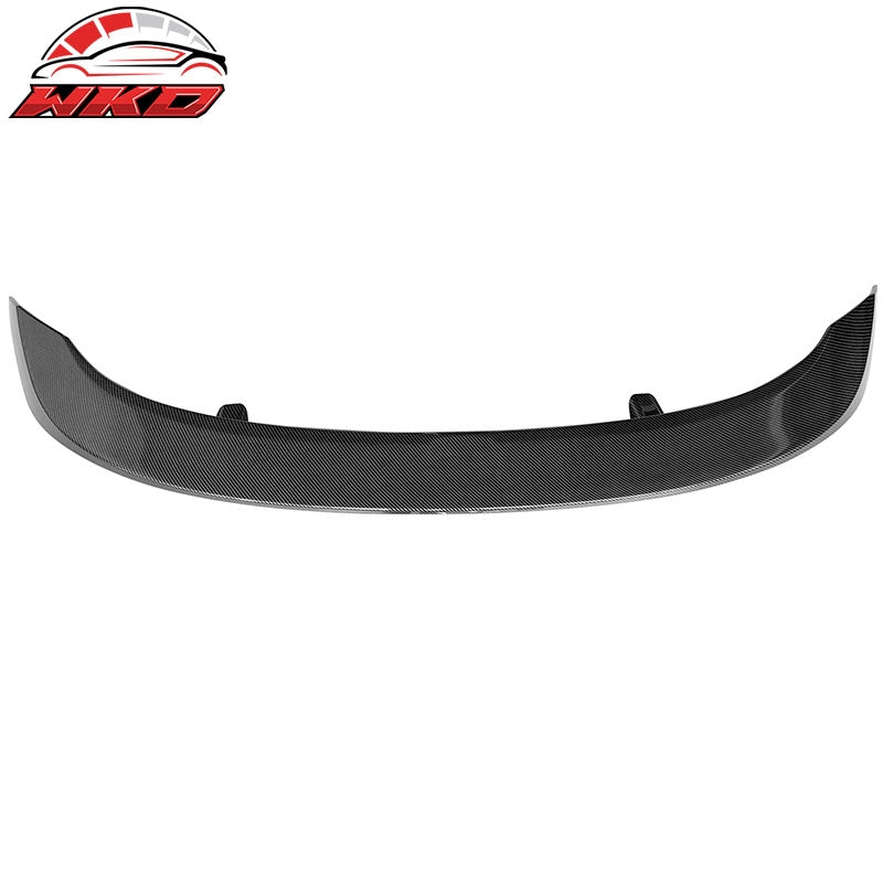 Fits 21-24 Kia K5 MG Style Rear Trunk Spoiler Wing Lip ABS Carbon Fiber Print