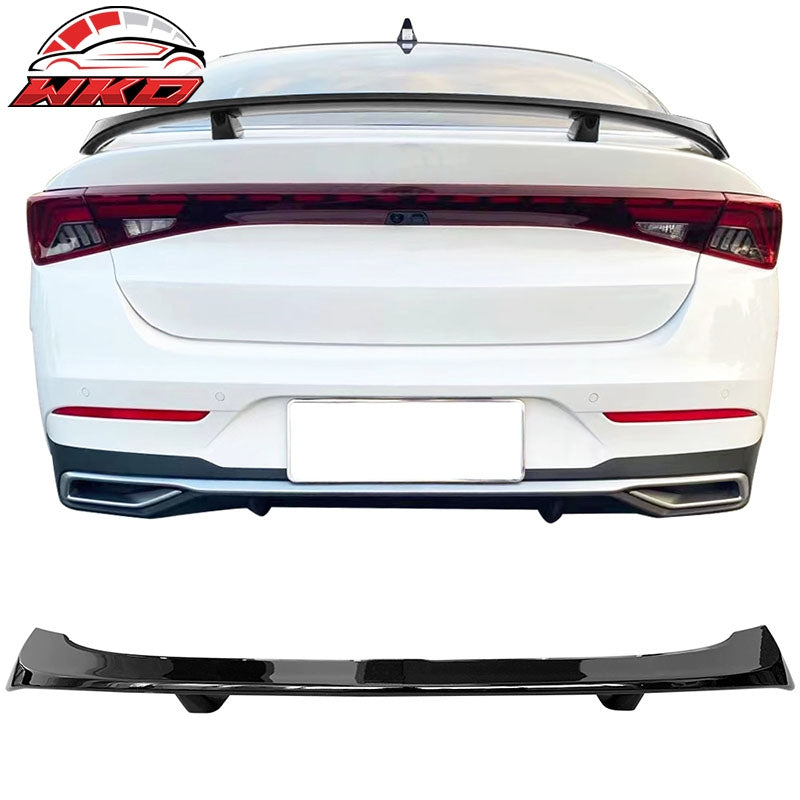Wholesale 2021-2024 Kia K5 MG Style Rear Trunk Spoiler Wing Lip ABS Gloss Black - Wikond Auto