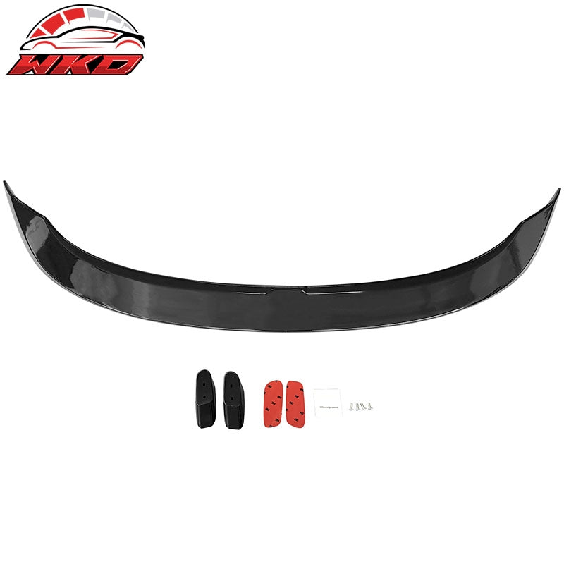 Wholesale 2021-2024 Kia K5 MG Style Rear Trunk Spoiler Wing Lip ABS Gloss Black - Wikond Auto