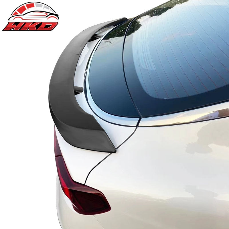 Fits 2021-2024 Kia K5 MG Style Rear Trunk Spoiler Wing Lip ABS Matte Black