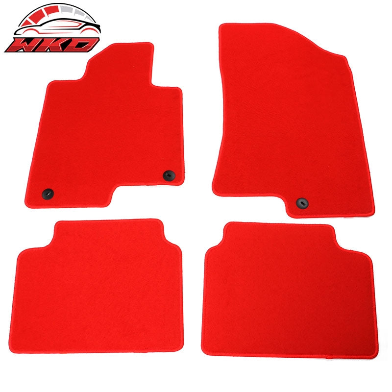 Wholesale 21-26 Kia K5 Optima Car Auto Floor Mats Liner Red Front Rear Carpets 4PC