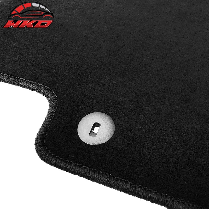 Fits 21-26 Kia K5 Optima 4PCS Auto Car Front Rear Floor Mats Carpets Nylon Black