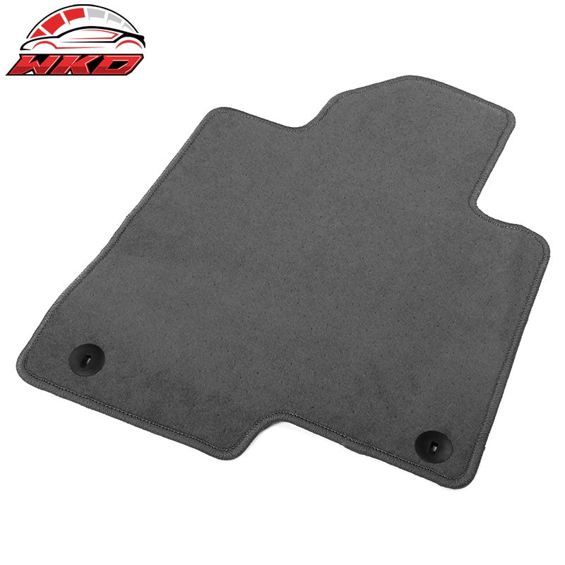 Fits 21-26 Kia K5 Optima 4PCS Auto Car Front Rear Floor Mats Carpets Nylon Gray