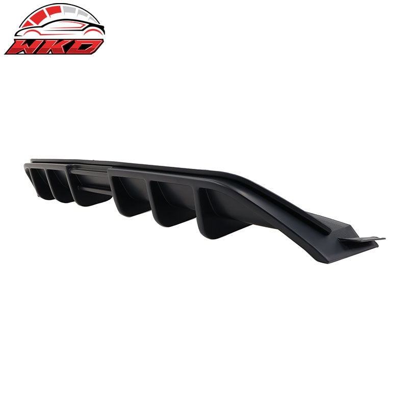 Fits 21-24 Kia K5 GT-Line Rear Bumper Lip Diffuser PP 3PC Matte Black Apron Kit